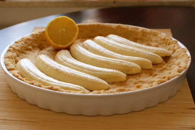 tarta z bananami i karmelem