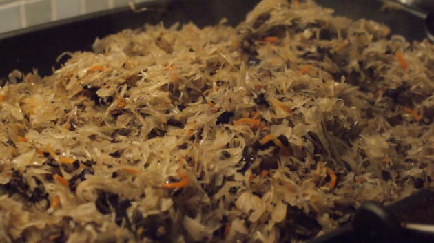 farsz kapustowo-pieczarkowy do krokietów