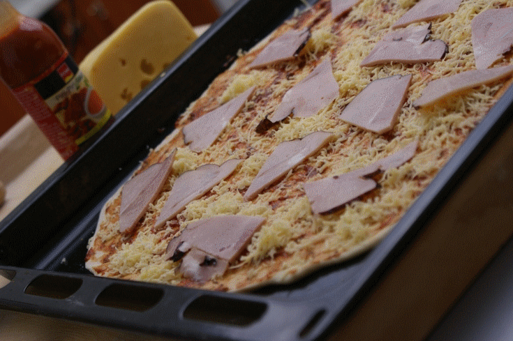pizza hawajska
