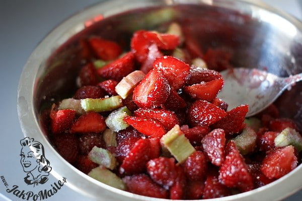 Crumble owoce pod kruszonką