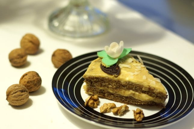ciasto orzechowe