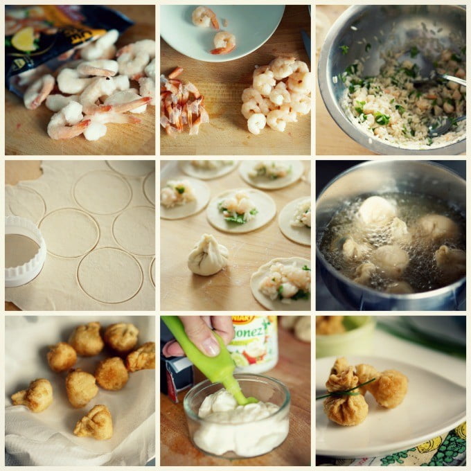 majonez wasabi pierożki wonton 4