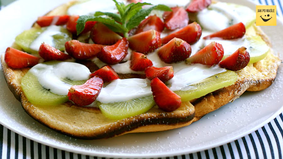 omlet na słodko prosty przepis