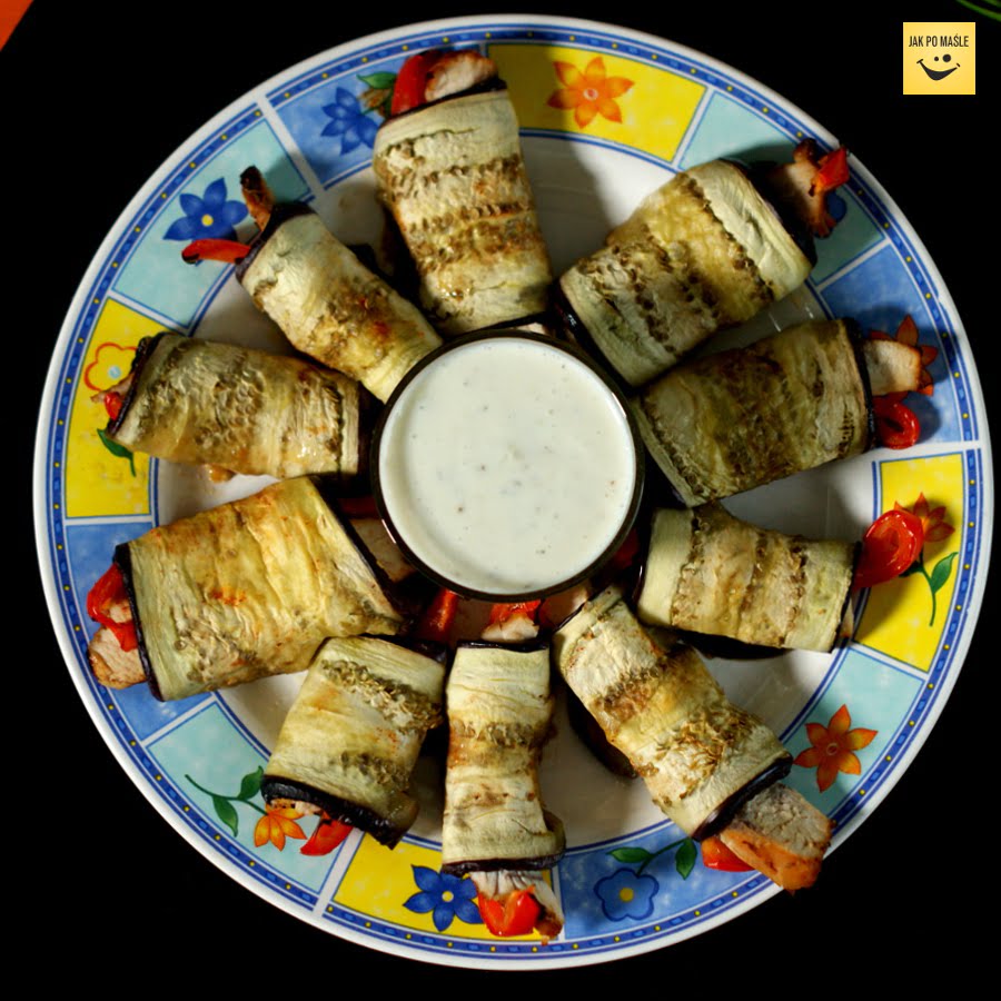 roladki z indyka i bakłażan roladki z indyka i bakłażan