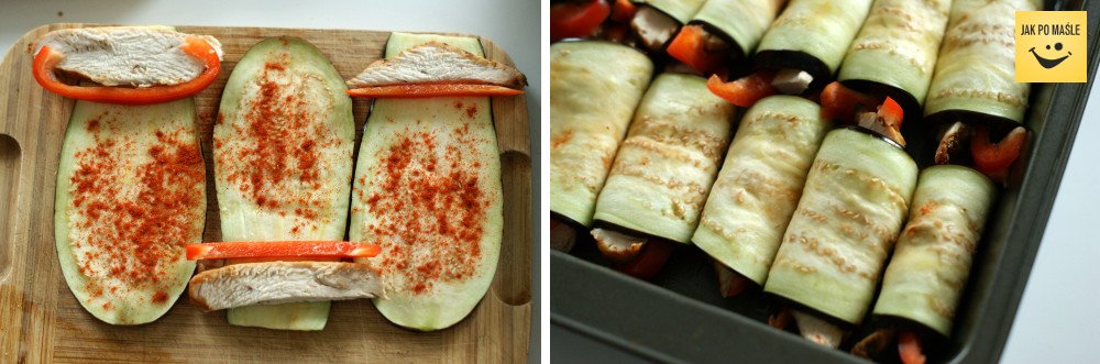roladki z indyka i bakłażana roladki z indyka i bakłażana
