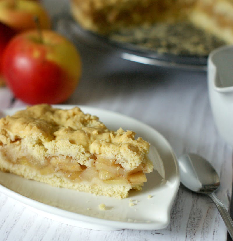 domowa szarlotka bez glutenu