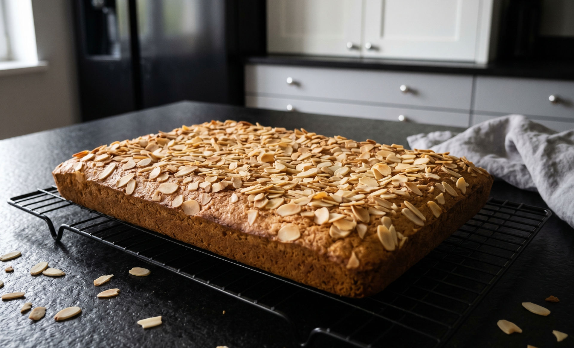Bytomskie kostki – przepis na miodowe ciasto z dżemem
