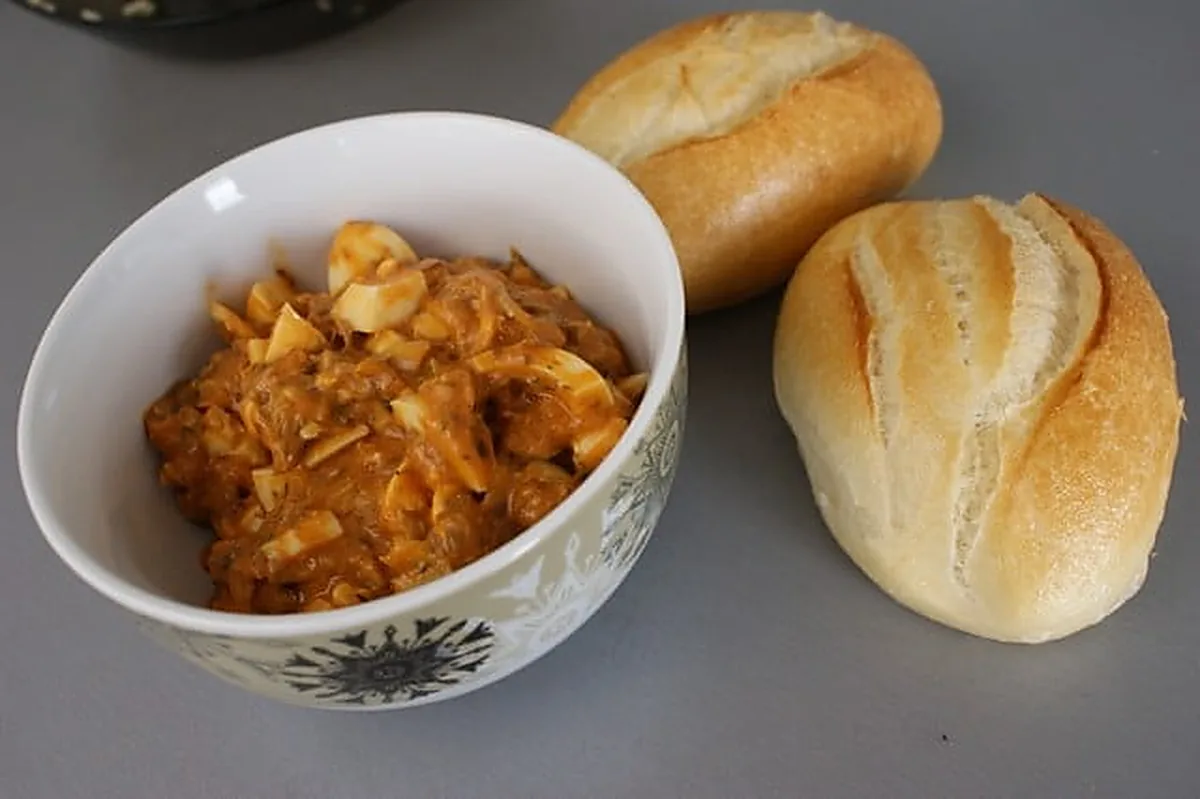 2 pasty do kanapek - jajeczno rybna i twarogowa