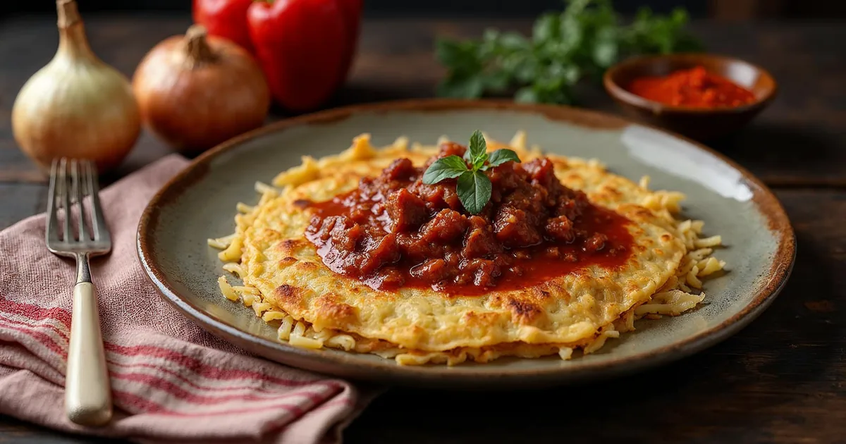 Gulasz węgierski do placków ziemniaczanych - sam sos