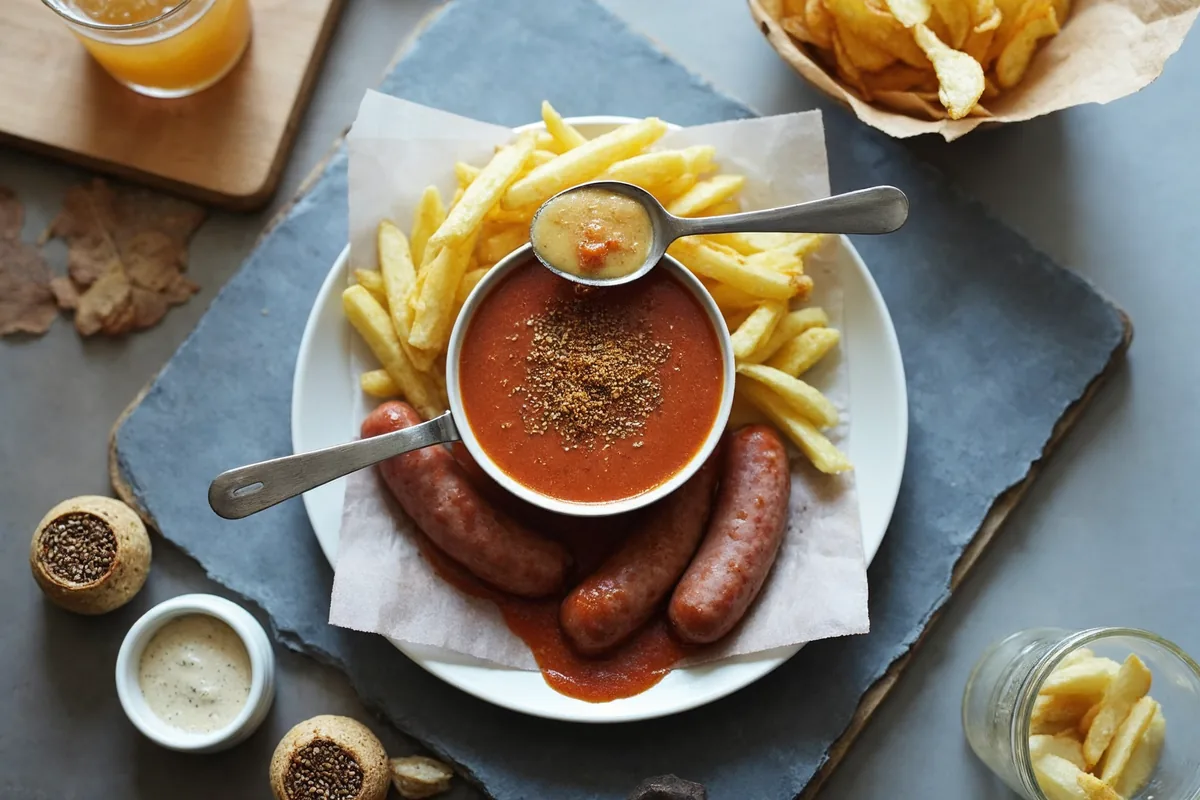 Kiełbasa po niemiecku - bratwurst i currywurst w domu