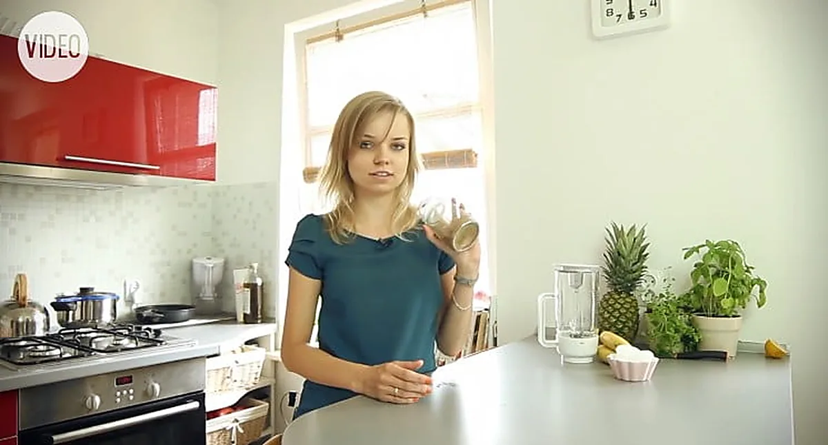 Koktajl bananowy z kawa - przepis na energetyczny drink