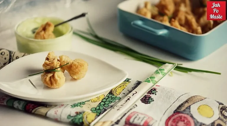 majonez wasabi pierożki wonton 4