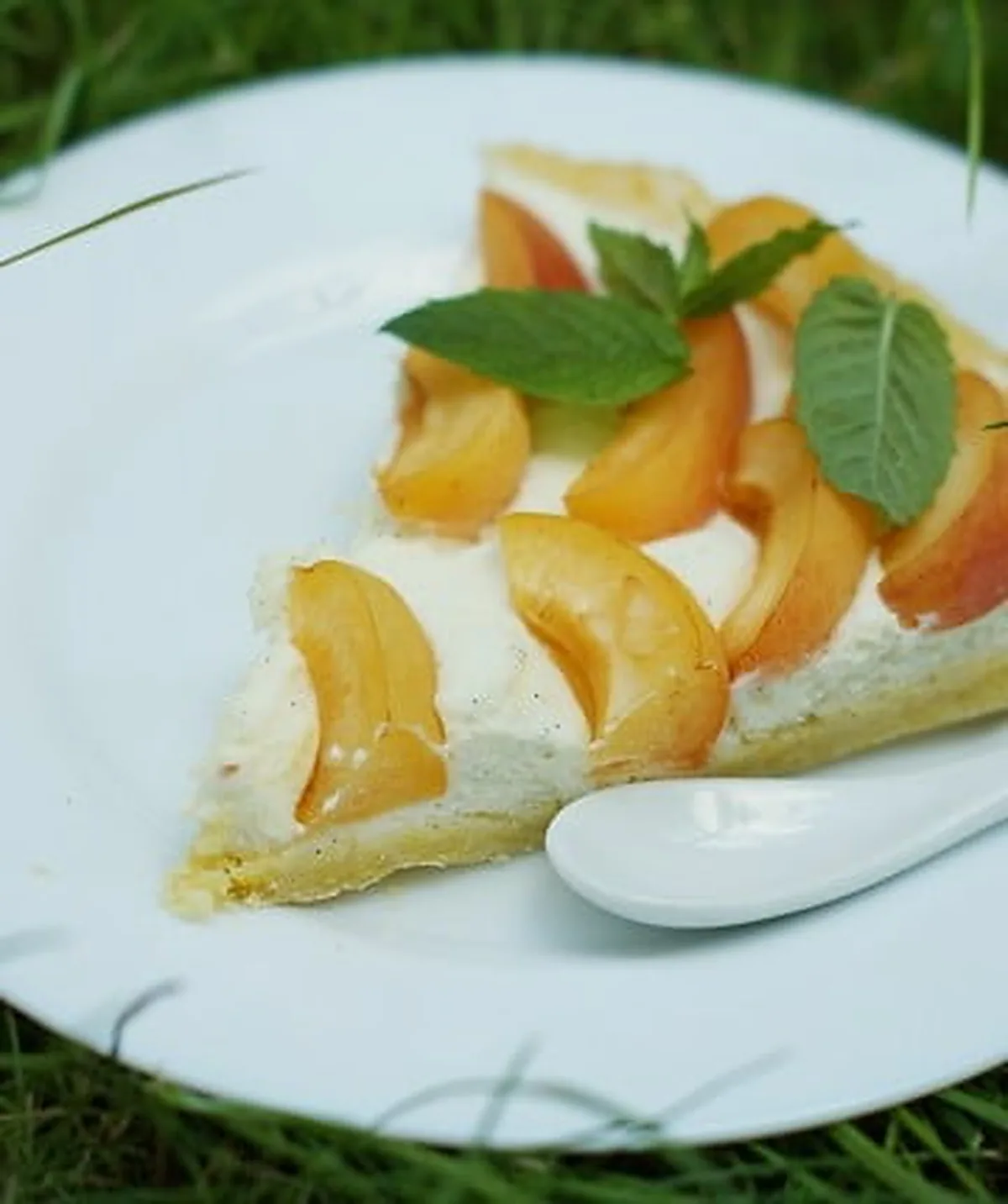 Tarta z morelami i mascarpone - kruchy spód 15 min w 200°C