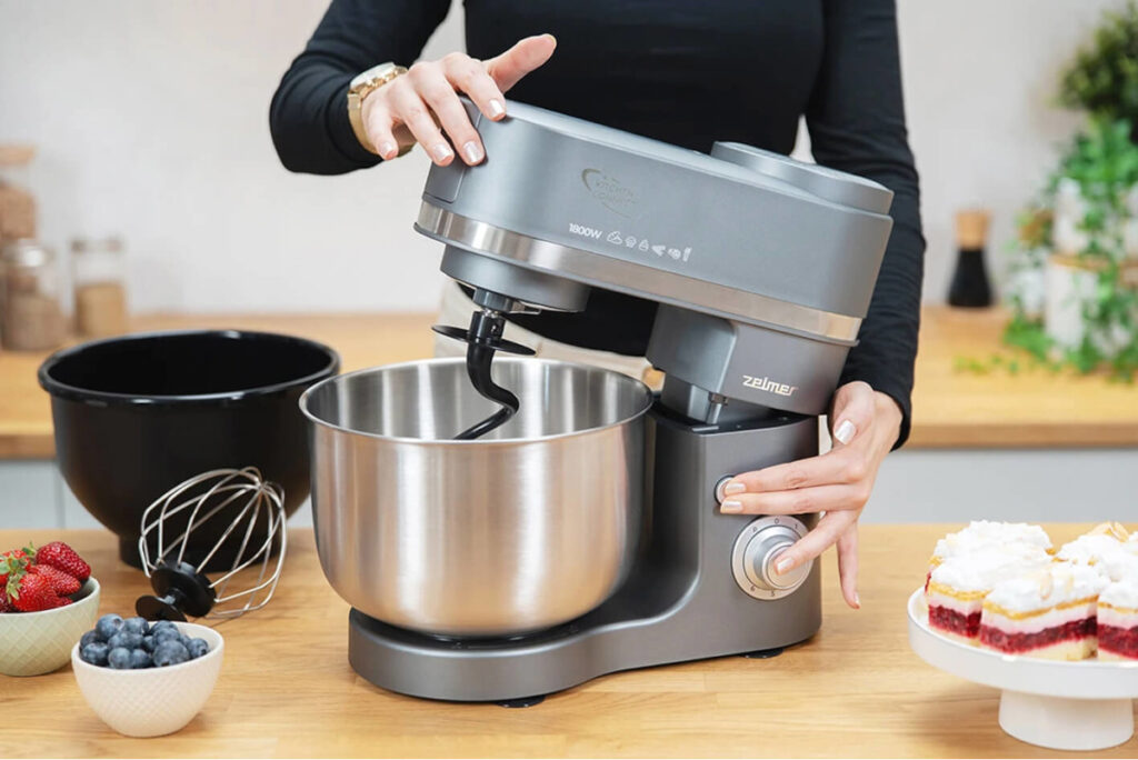 Robot planetarny w kuchni bez glutenu