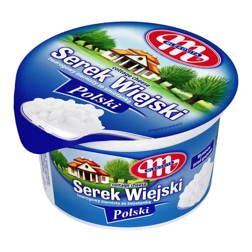 Serek wiejski Polski Mlekovita 200 g - opakowanie